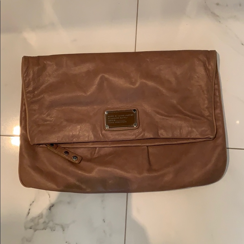 Marc by Marc Jacobs Leather clutch
